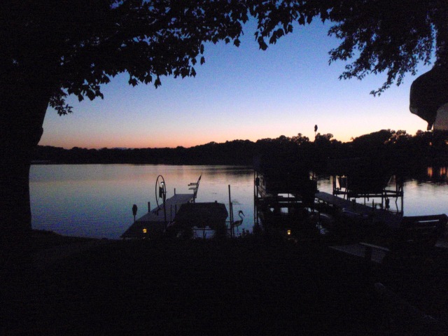 Sunset on Big Lake